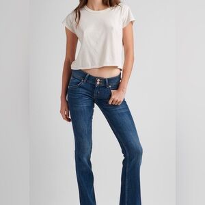 Hudson Low Rise Dark Blue Flare Women’s Jeans Size 27